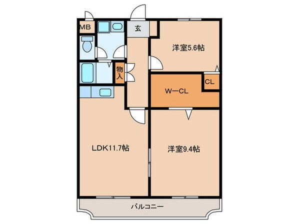 サンマリッチ鈴木の物件間取画像